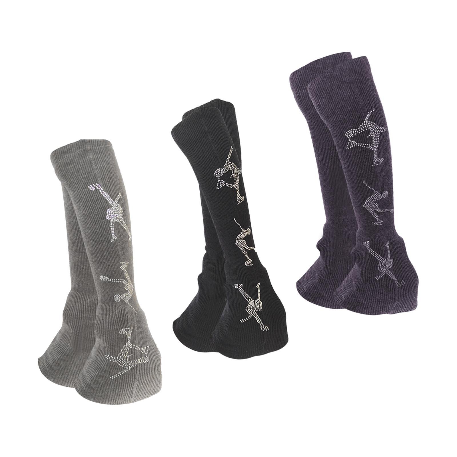 Winter Clothing Leg Warmers - 2 adet Artistik Patinaj Bacak Isıtıcıları