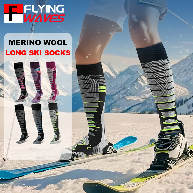 Thermal Sock Merino - Merinos Yünü Kayak Çorapları Soğuk Hava
