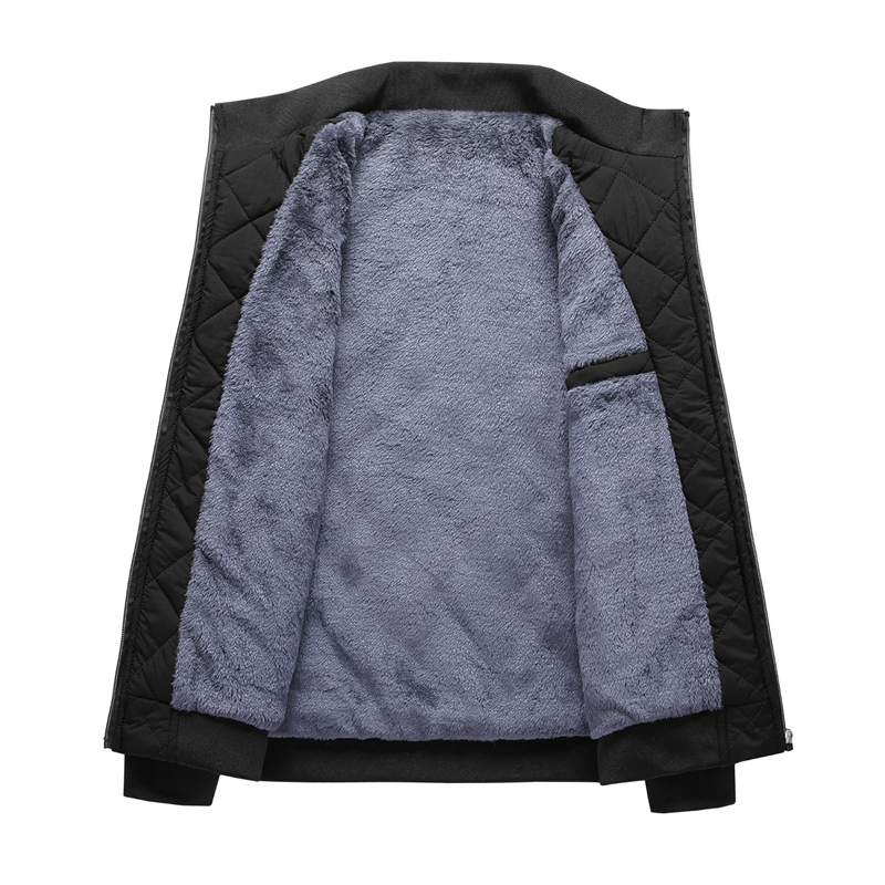 Winter Clothing Patterns - Sonbahar Kış Bombacı Ceket Erkekler Elmas
