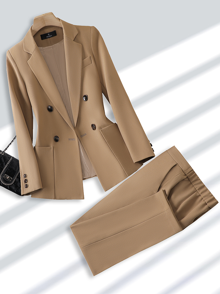 Winter Clothing Work - Moda bayanlar takım elbise resmi kadın