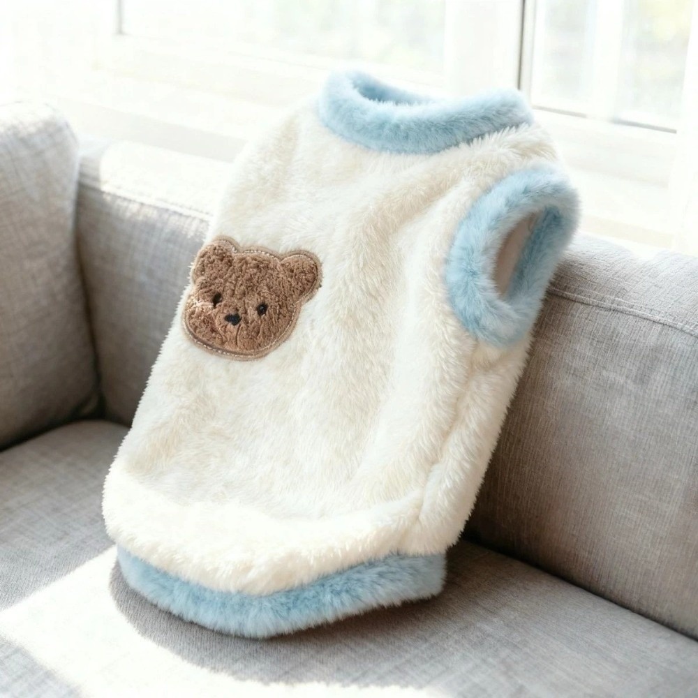 Winter Clothing Patterns - Yeni Yumuşak Köpek Süveteri Teddy Tarzı