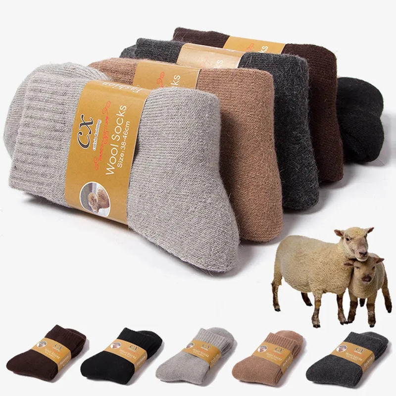 Thermal Sock Merino - 1 çift Kış Sıcak Kadın Çorap