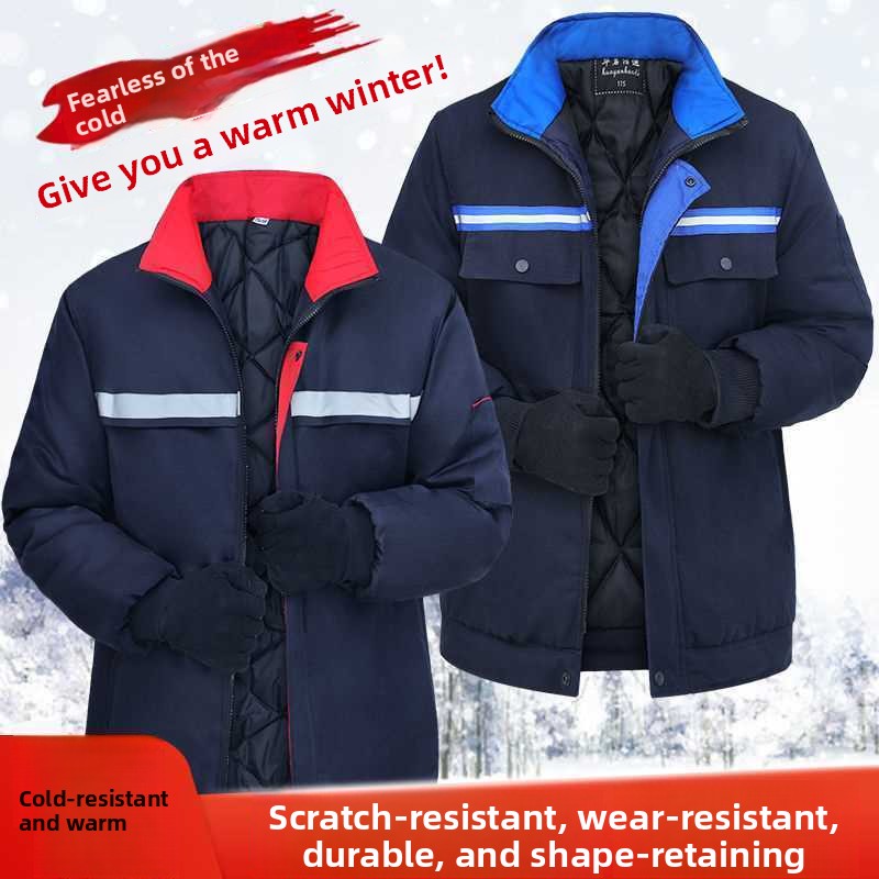 Winter Clothing Work - Thiened Kışlık İş Kıyafeti Pamuklu Ceket