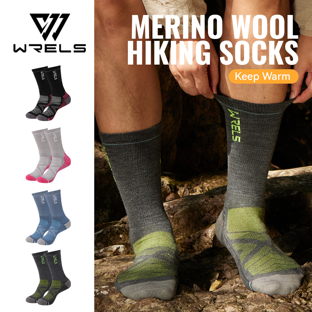 Thermal Sock Merino - WRELS 1/2/3 Merinos Yünü Çoraplar Termal