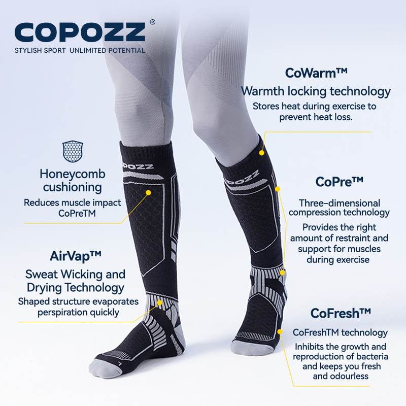 COPOZZ merinos yünü kış kayak  - Thermal Sock Merino incelemesi ve fiyatı