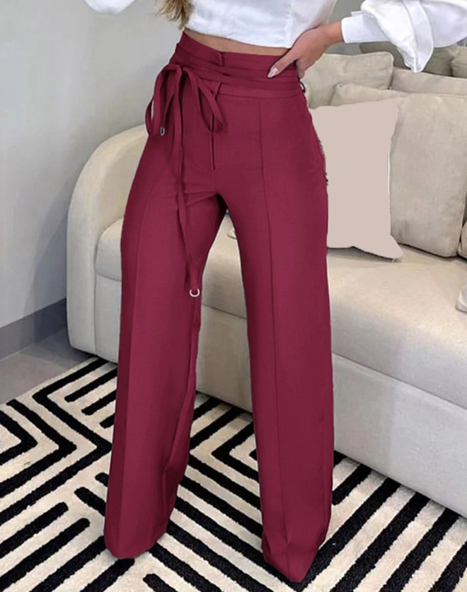 Kadın moda bağlı detay düz bac - Winter Clothing Work incelemesi ve fiyatı