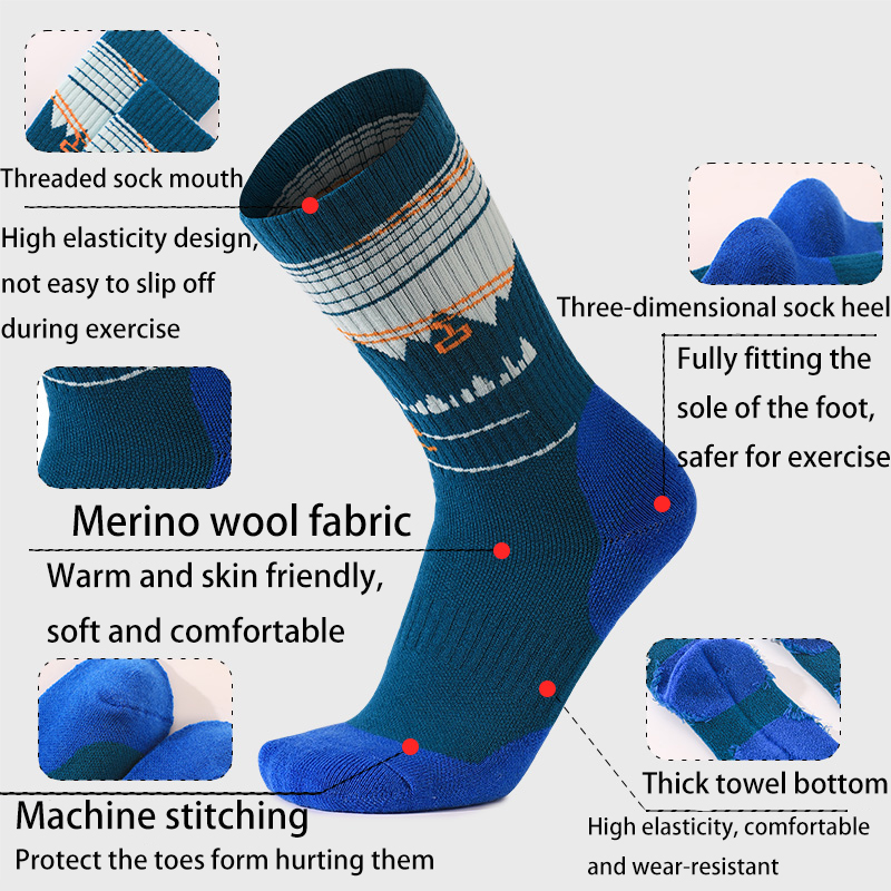 1 çift merinos yünü kayak çora - Thermal Sock Merino incelemesi ve fiyatı